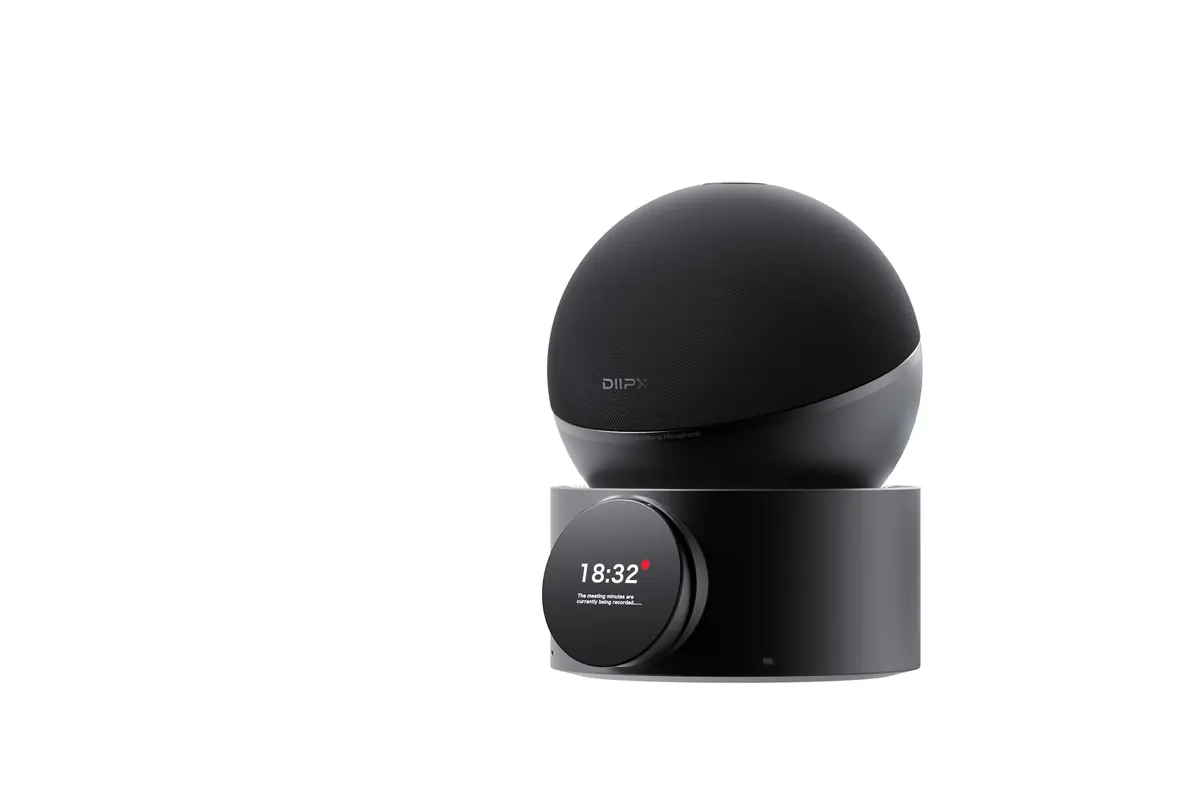 DeskHub D20 black color close-up