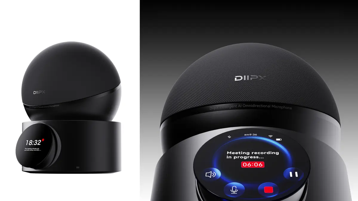 DeskHub D20 interface render