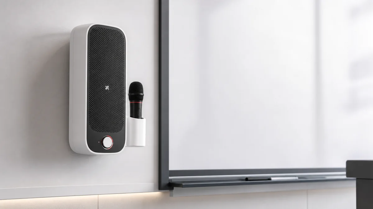 WallSound S20 classroom wall installation